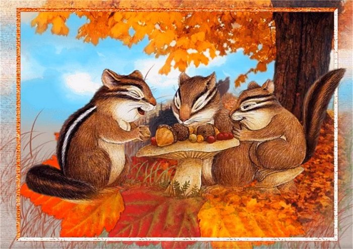 Chipmonks Tea Party